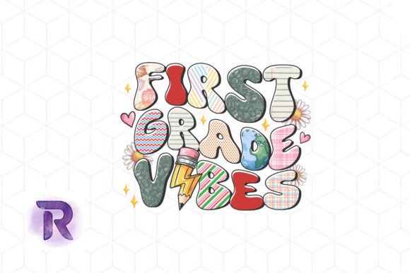 1st Grade Vibes Hello Teacher Graphics & Crafts