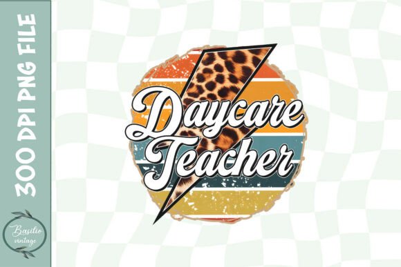 Daycare Teacher PNG for Crafts & Graphics