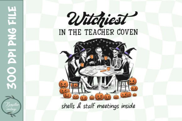 Halloween Teacher Witch Graphics for Crafts
