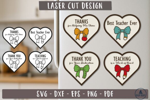 Teacher Appreciation Gift Magnet Graphics & Crafts