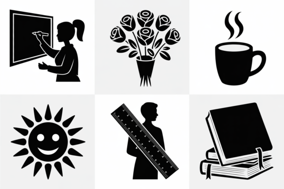 Teacher Icons: Graphics for Crafts